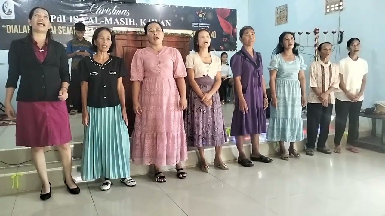 Kaum ibu GPdI Isa Almasih kawant kecamatan sungai betung
