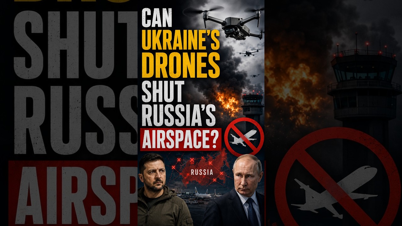 Can Ukraine&rsquo;s Drones Shut Russian Airspace? What It Means for Airlines#Ukraine #Russia