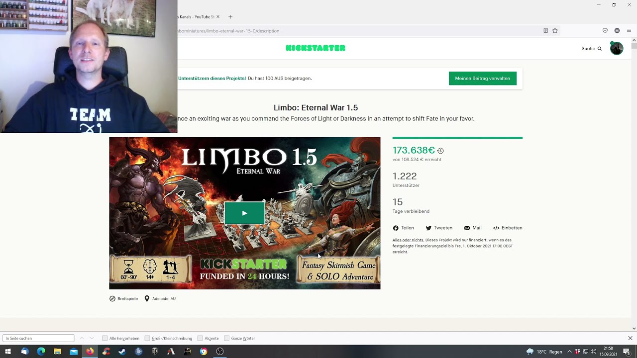 Crowdfunding Pick of September: LIMBO - ETERNAL WAR 1.5 - ein atemberaubender Fantasy Skirmisher