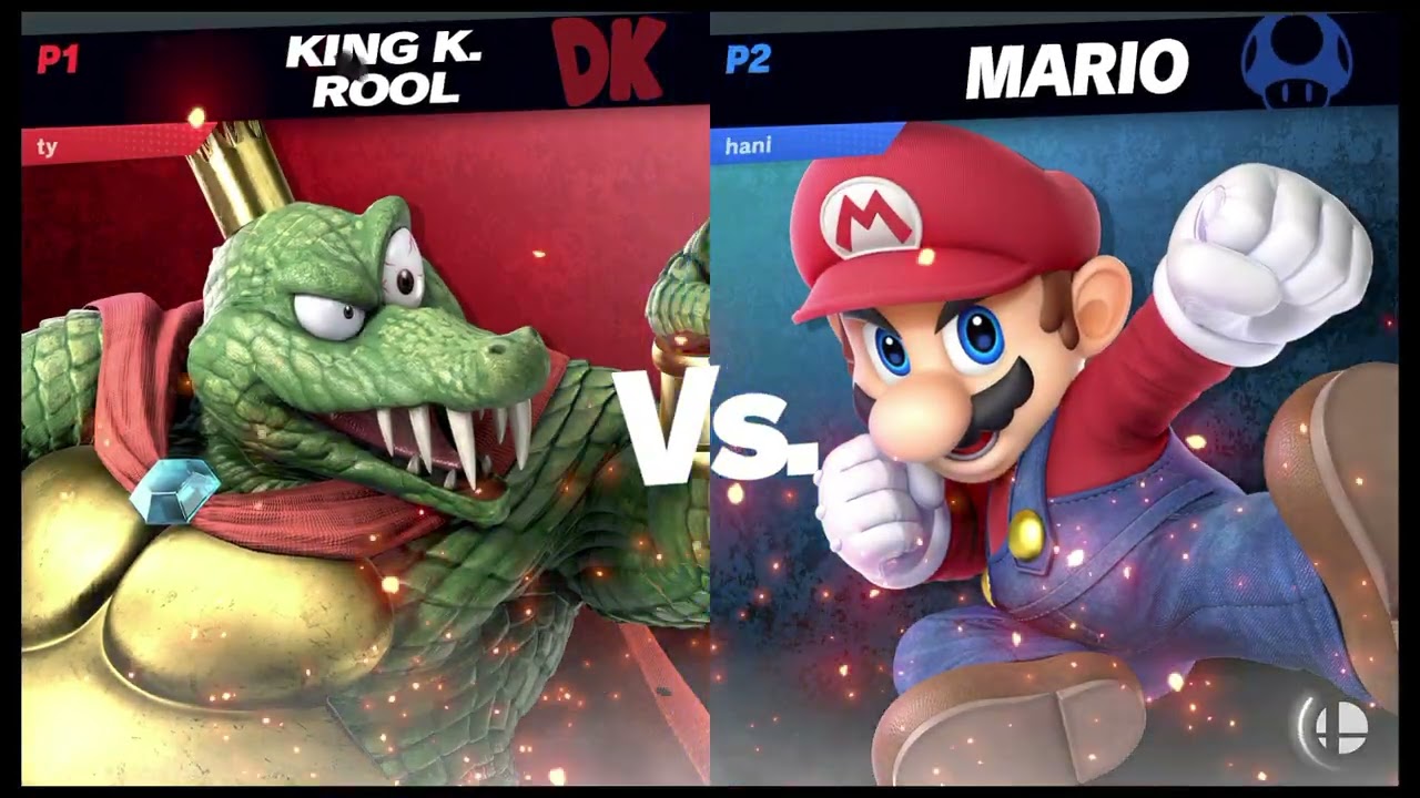 schmidt schmash 3 - Losers Finals - Tyler (King K. Rool) vs Han (Wii Fit Trainer, Wolf, Mario)
