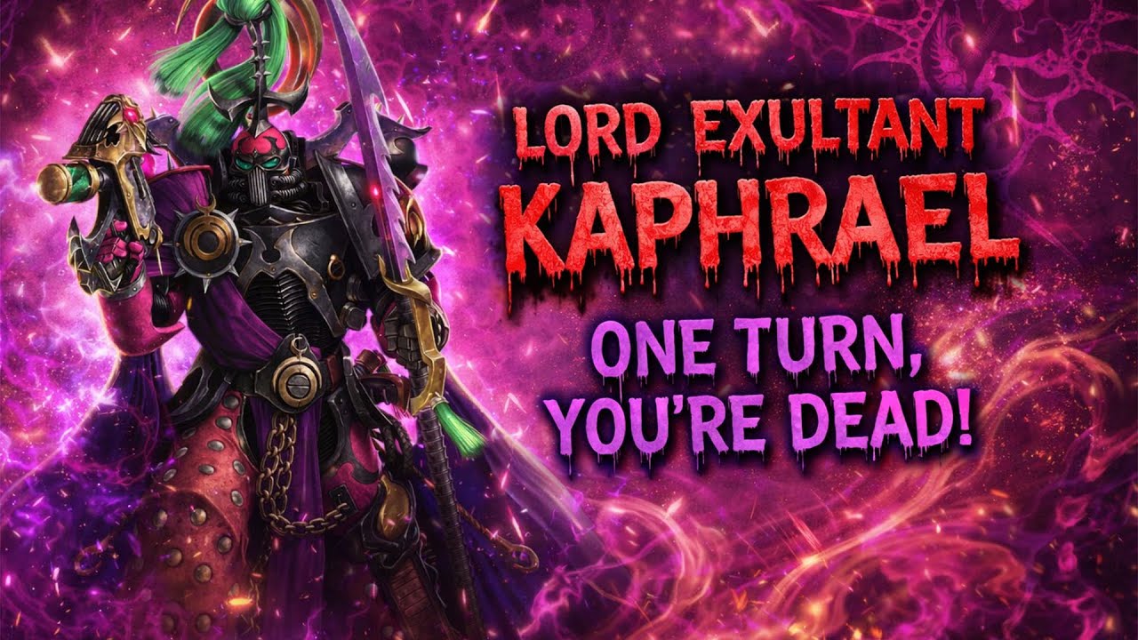 НЕТ ЗАЩИТЫ! НЕТ ПОЩАДЫ! - Колода Лорда Кафраэля [Классическая] || Warhammer 40,000: Warpforge