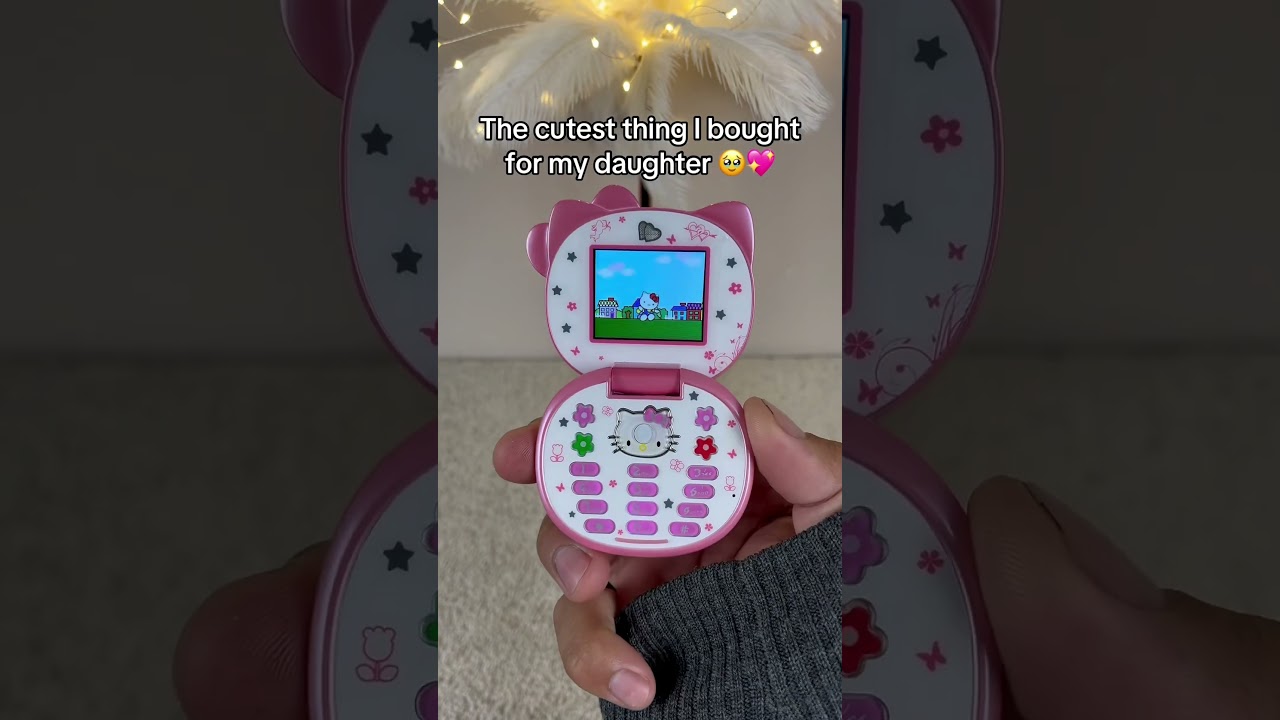 I wish I had this as a kid 🥹 #hellokitty #hellokittyfan #hellokittyphone #phone #hellokittylover