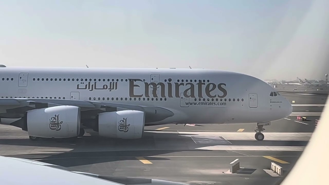 EK149 Dubai to Amsterdam 02.02.2026 take off 