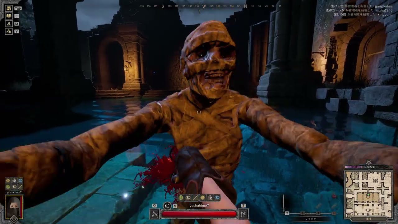 #90【PvE】忘却の城、ローグ。『Dark and Darker』無言プレイ。