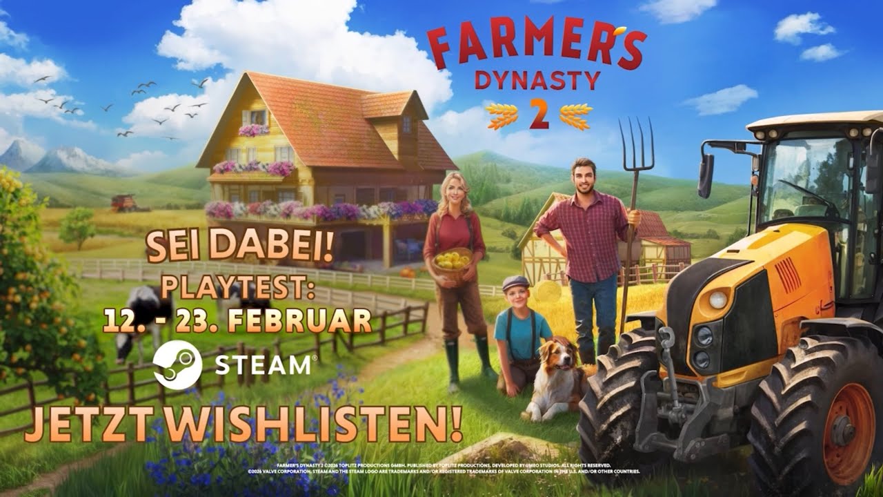 Farmers Dynasty 2 Playtest Gameplay Reparatur Schweine-/Kuhstall