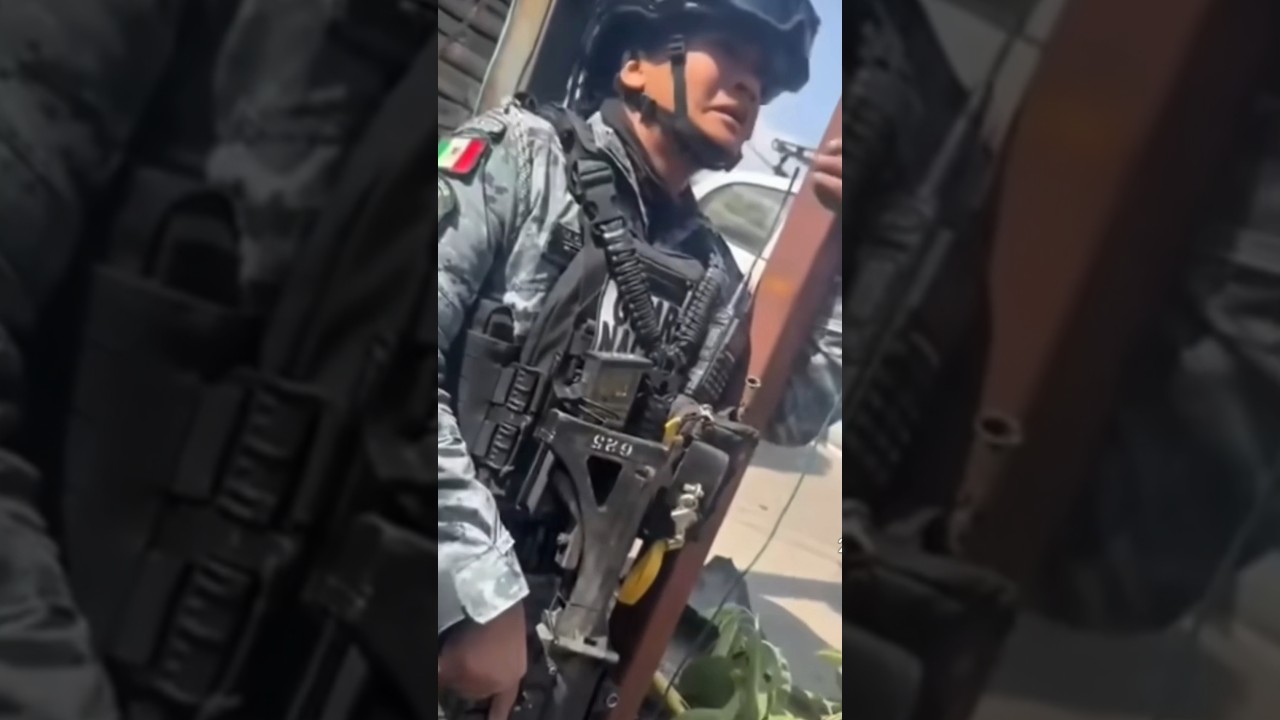 Mujer De La Guardia Nacional HERIDA En Enfrentamiento De La Camptura del MENCHO #shorts #mencho