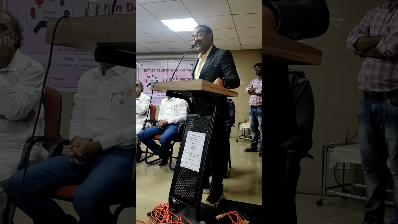 Speech of Mr Prakash Mutha on the occasion of birth anniversary of late Shri Rajivji Gandhi.