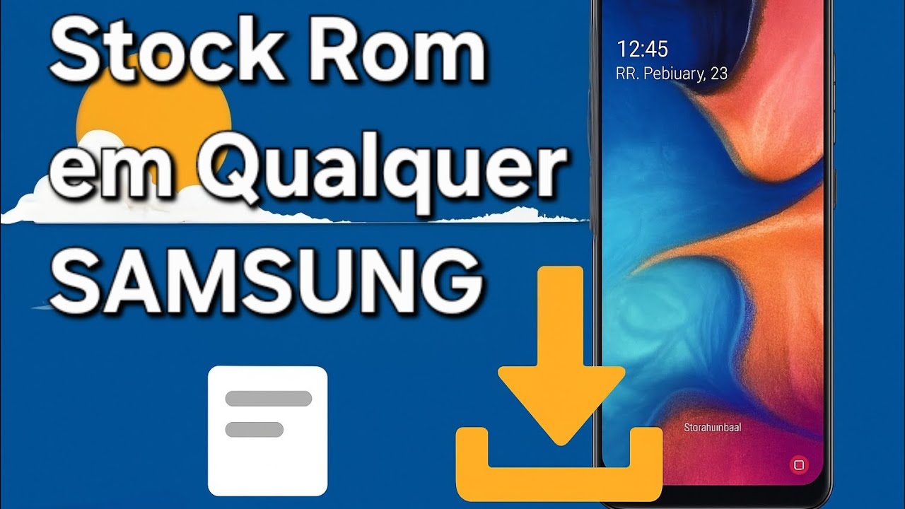 COMO INSTALAR STOCK ROM EM QUALQUER SAMSUNG SIMPLES E R&Aacute;PIDO