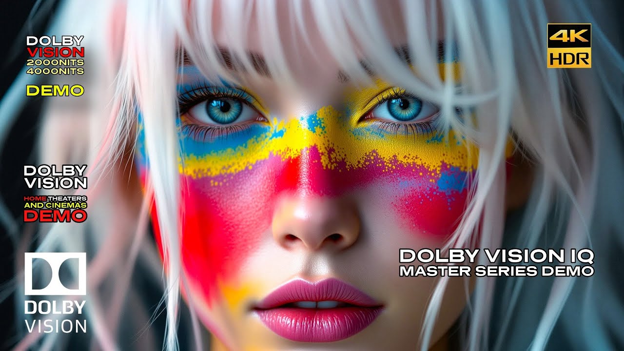 DOLBY VISION IQ 60fps " Master Calibration Tool DEMO" [4KHDR] for TVs & Projectors 2K to 4000 Nits