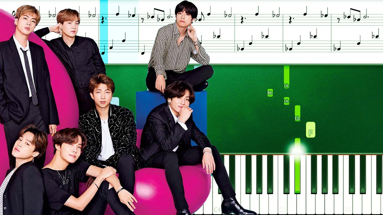 BTS - Stay Gold (Piano Tutorial With Sheets | Piano Instrumental | Piano Karaoke)
