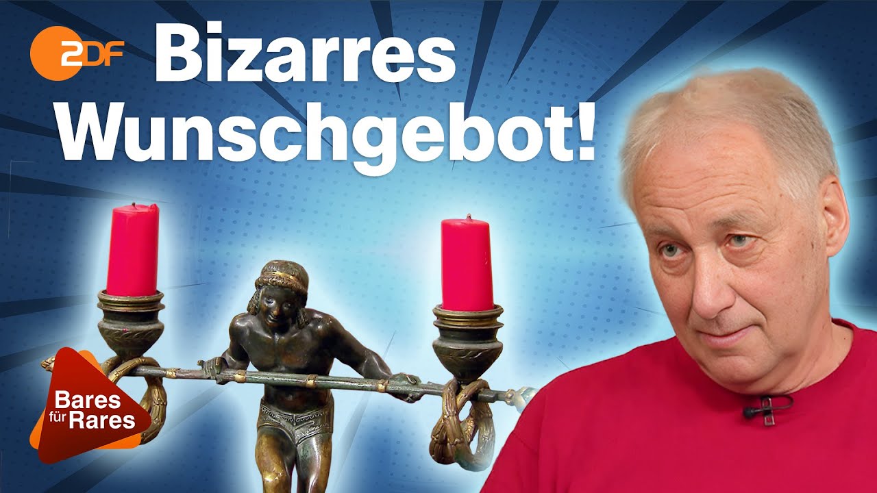 Für 50 Ziegen: Mythische Kerzenhalter für skurriles Wunschgebot unter den Hammer | Bares für Rares