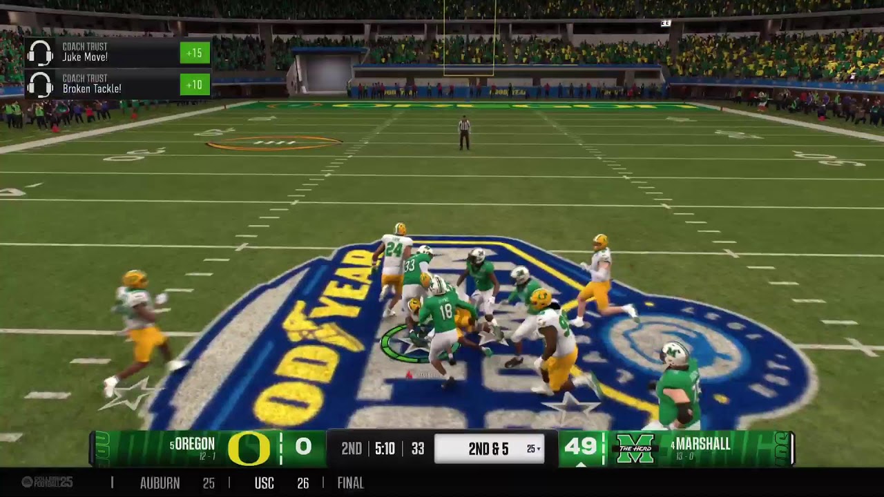 COLLEGE FOOTBALL 25 RB SERIES