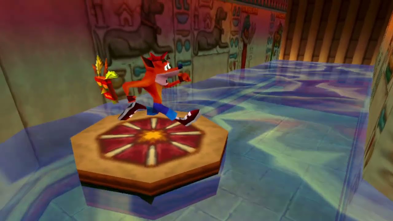 CRASH BANDICOOT 3:WARPED-PS1(ITALIANO)LIVELLO 20:TOMB WADER