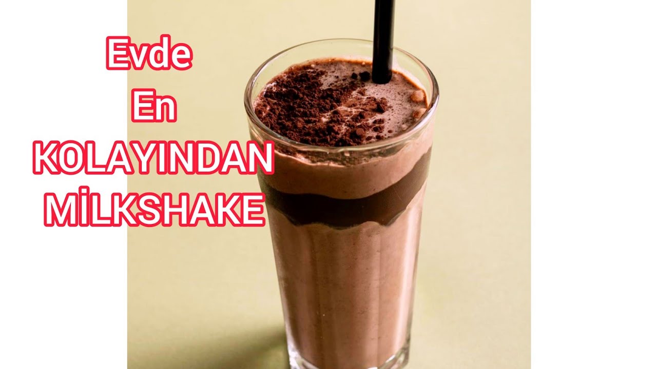 #milkshake#soğuki&ccedil;ecektarifleri EV DE EN KOLAYINDAN MİLKSHAKE TARİFİ ✅HAYATIM MUTFAK