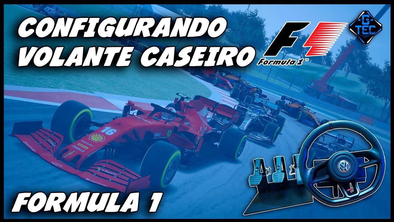 COMO CONFIGURAR O VOLANTE CASEIRO NO FORMULA 1 [G-TEC]