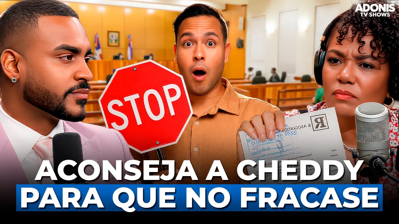 RICHARD FRENA A CHEDDY GARCÍA Y A ROBINSON ANTES DE QUE PASE UNA DESGRACIA
