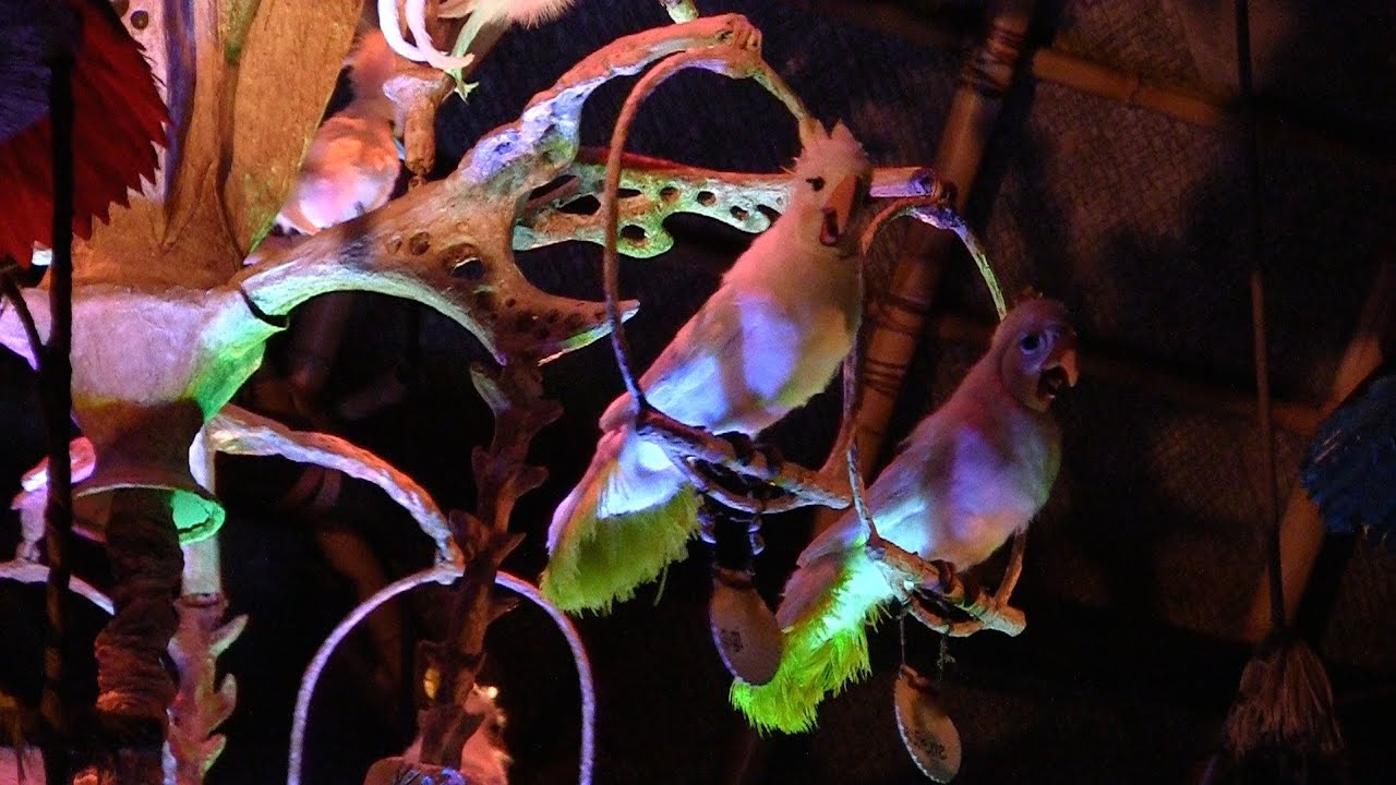Enchanted Tiki Room 2011 full show as it reopens at Magic Kingdom, Walt Disney World