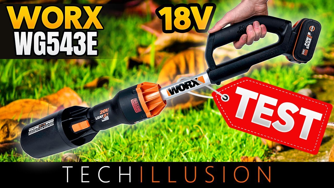 🔥EXTREMTEST: Das HANDLICHSTE 20V Akku Laubgebläse von WORX WG543E!😱 - Worx WG543E Nitro Power Share