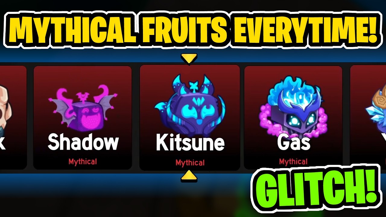 КАК ЗАВЕРНУТЬ МИФИЧЕСКИЕ ФРУКТЫ В BLOX FRUITS!