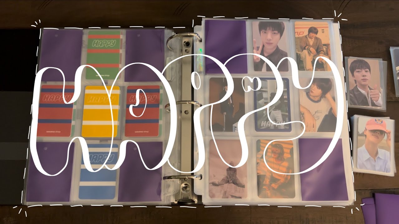 completing my Jin happy photocard collection 😊 | all pob’s and lucky draws!