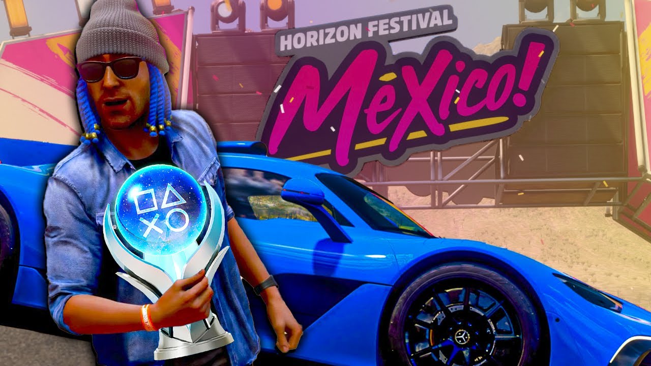 el PLATINO de FORZA HORIZON 5 es el FESTIVAL del MOTOR