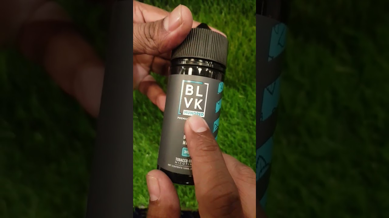 BLVK  BLUE MINT #facts #podcast #vape #unboxing #story #review #vairal #vaping #unbox #gadgets