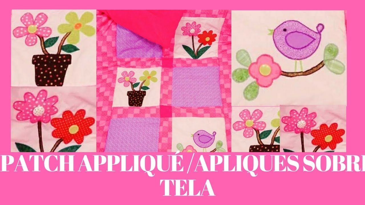 PATCH APPLIQUÉ O APLIQUES EN TELA