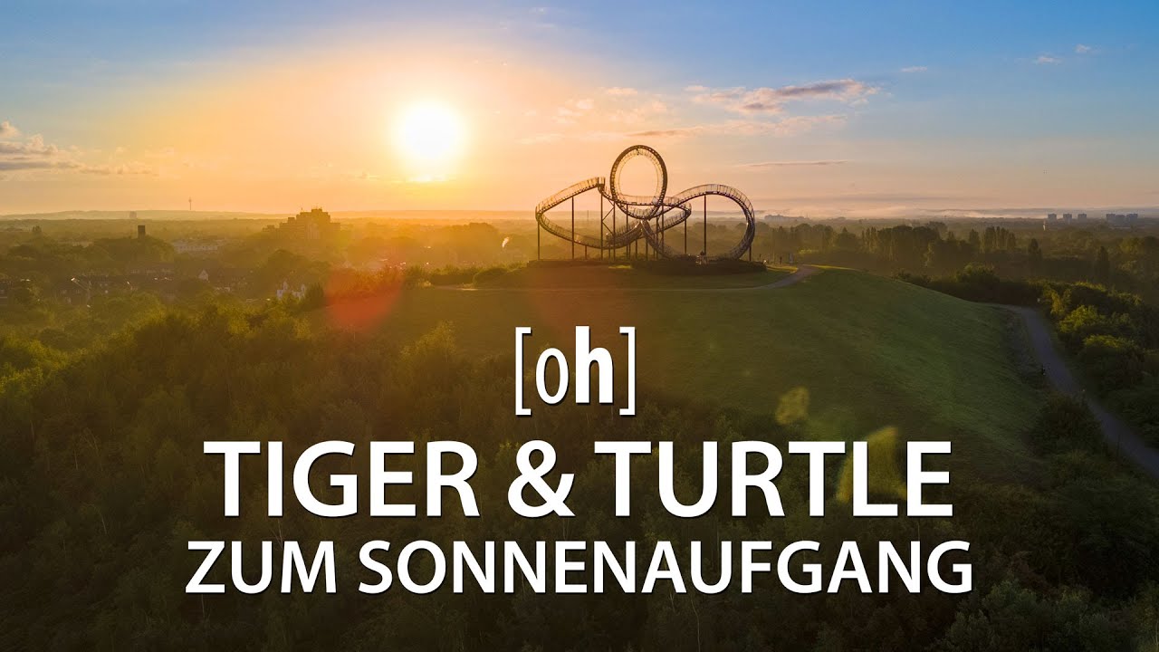 Tiger and Turtle - Magic Mountain zum Sonnenaufgang - gefilmt mit DJI Mavic Air 2