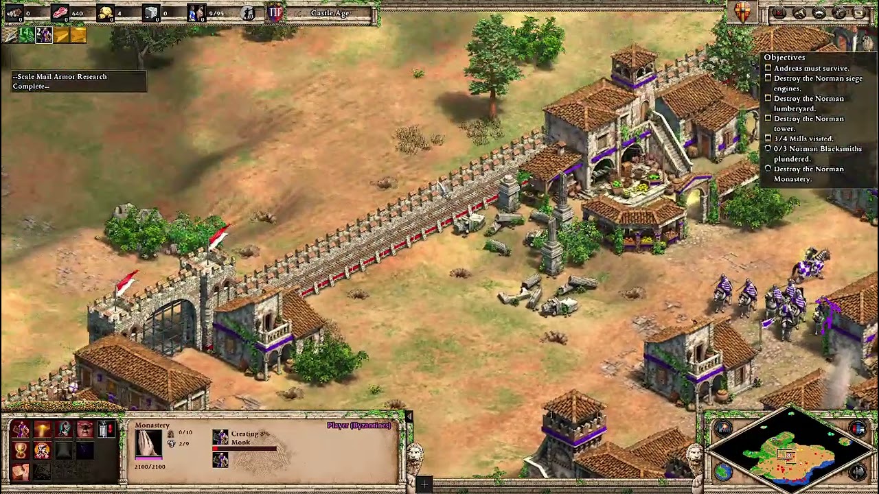 The Bari Campaign Mission 3 – The Onrushing Tide | Victory | Age of Empires 2 DE