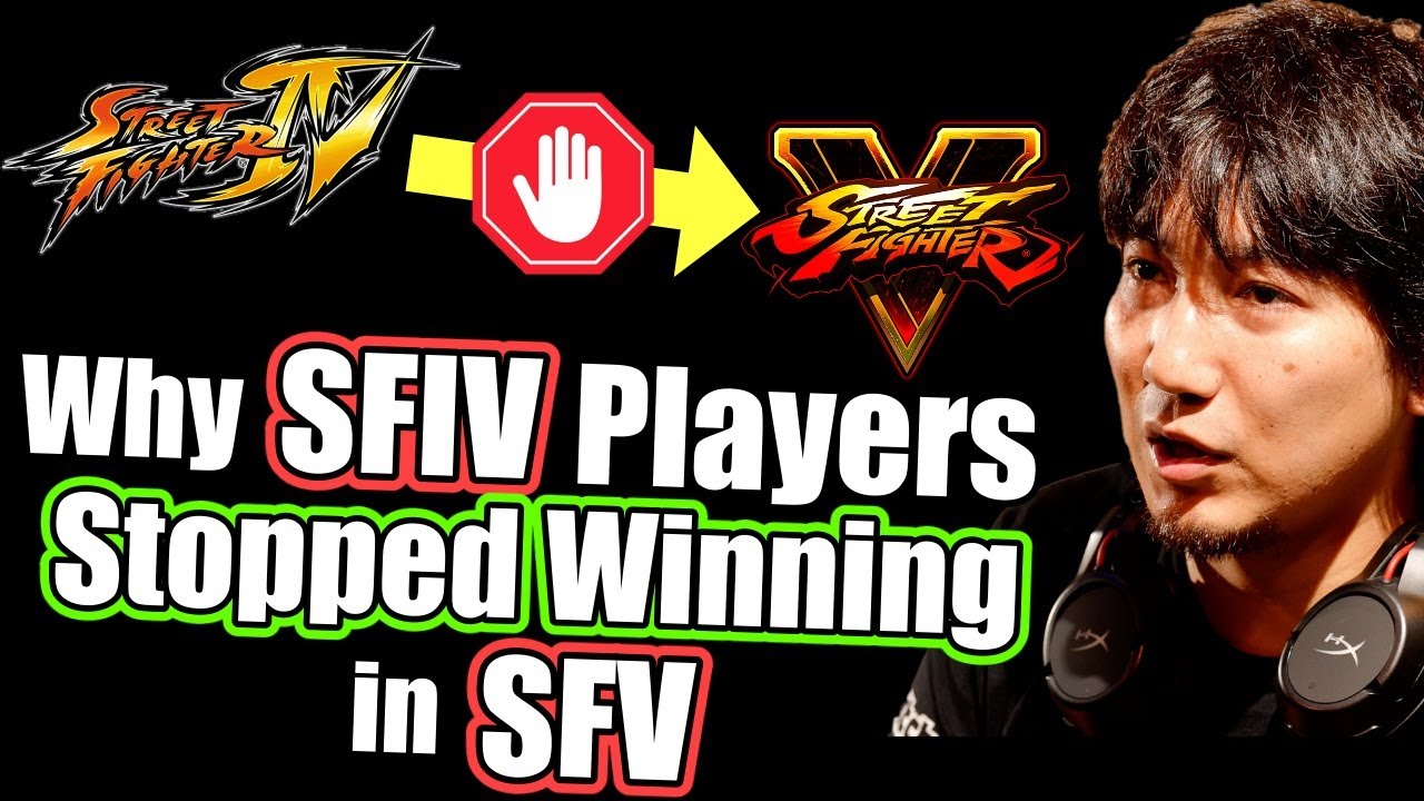 Почему ты был ХОРОШ в SFIV, но теперь полный отстой в SFV «SFIV был АНОМАЛИЕМ» [Дайго]