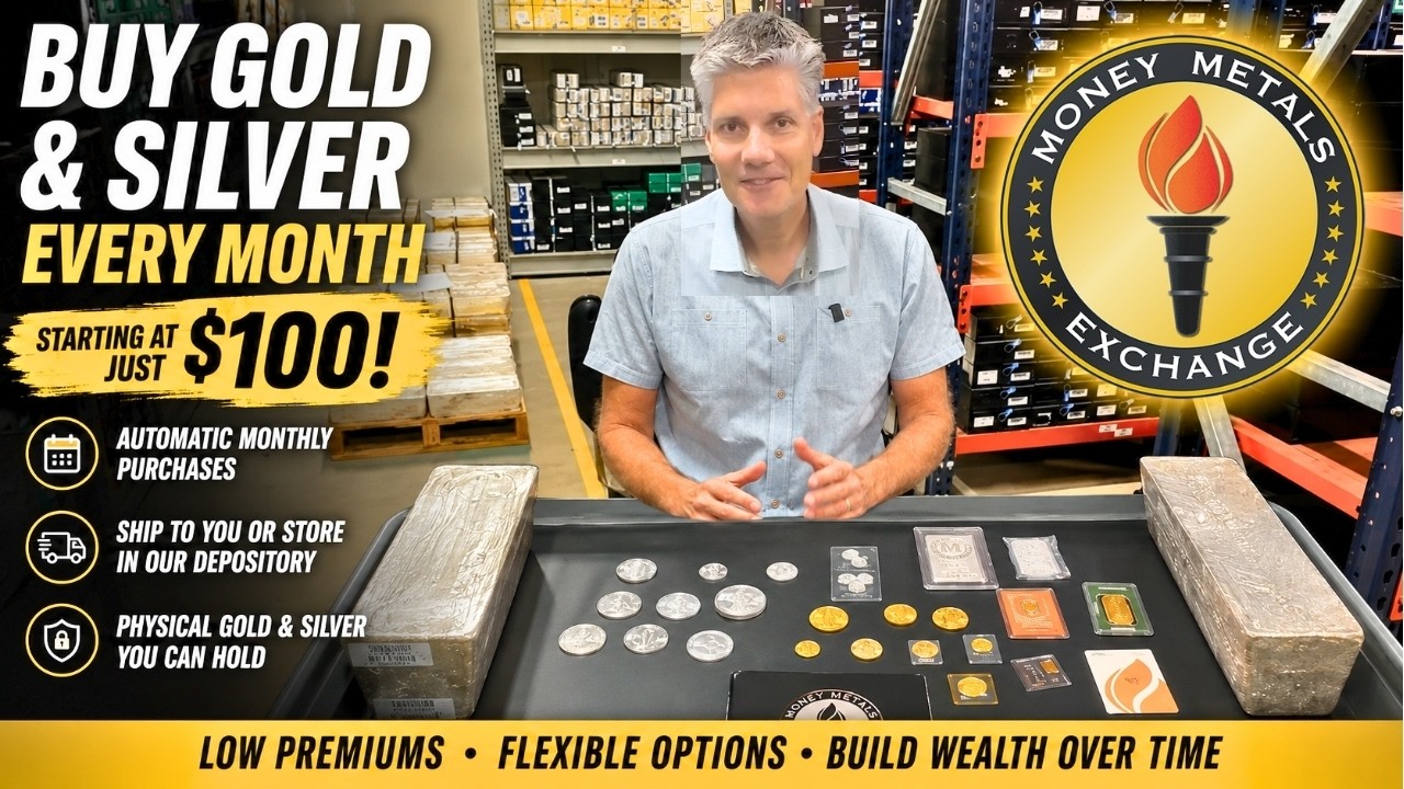 Buy Gold & Silver Every Month Starting at Just $100