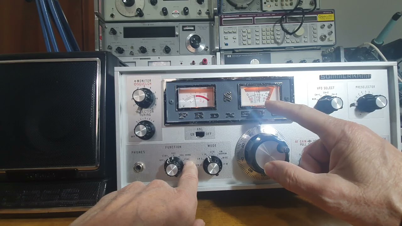SOMMERKAMP FR-DX500, PRESENTAZIONE E PROVA DI UN OTTIMO Rx ANNI 70.