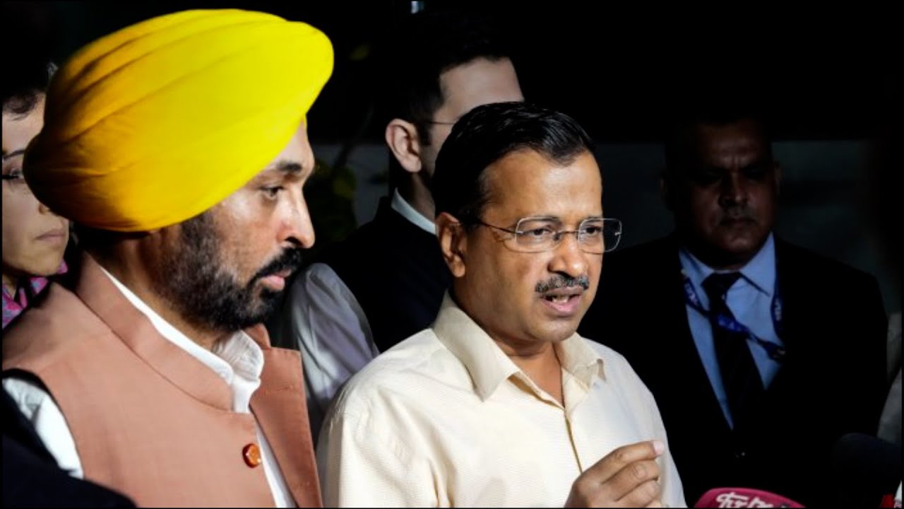 Arvind Kejriwal, Punjab CM Mann meet Manish Sisodia's family post his arrest, says he is innocent