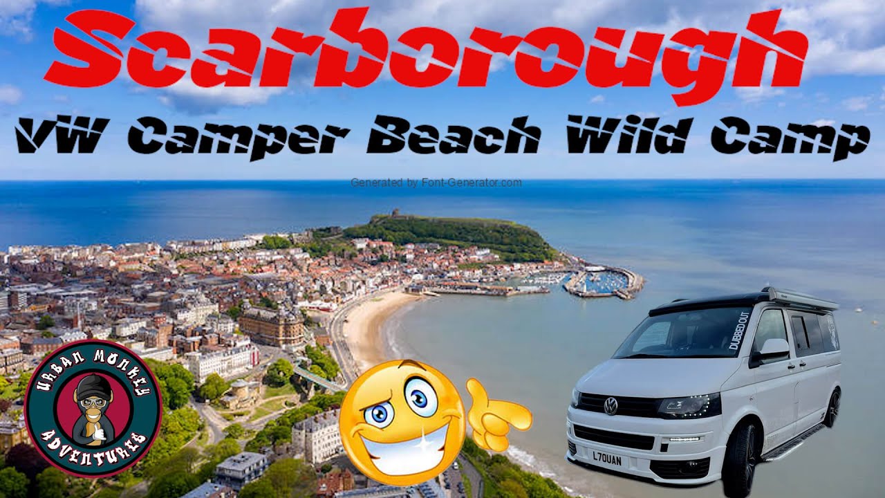 Scarborough VW Camper Beach Wild Camp