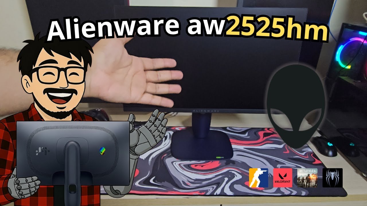 O MELHOR MONITOR COMPETITIVO CUSTO BENEFICIO - AW2525HM
