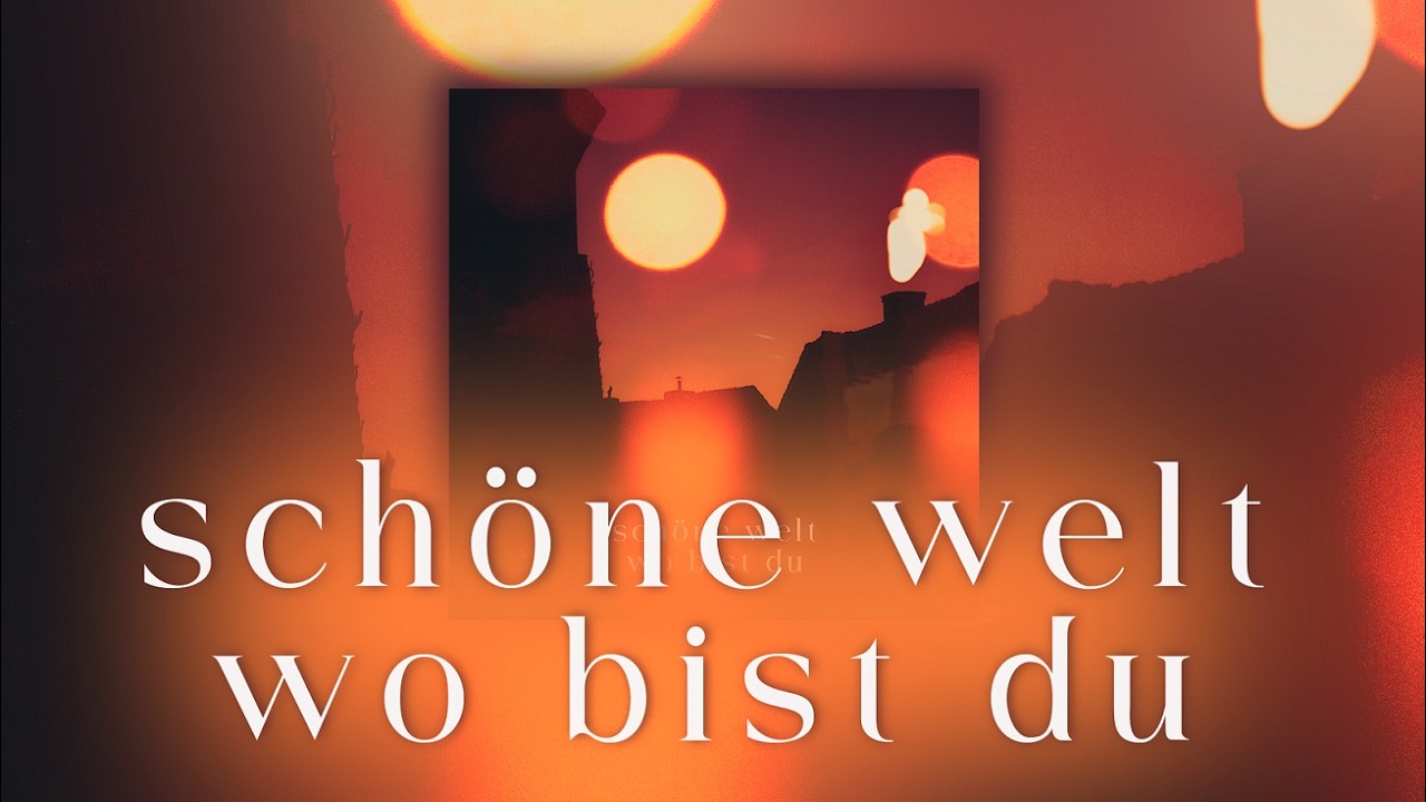 Andoni Ros - Schöne Welt, wo bist du (Original Song)