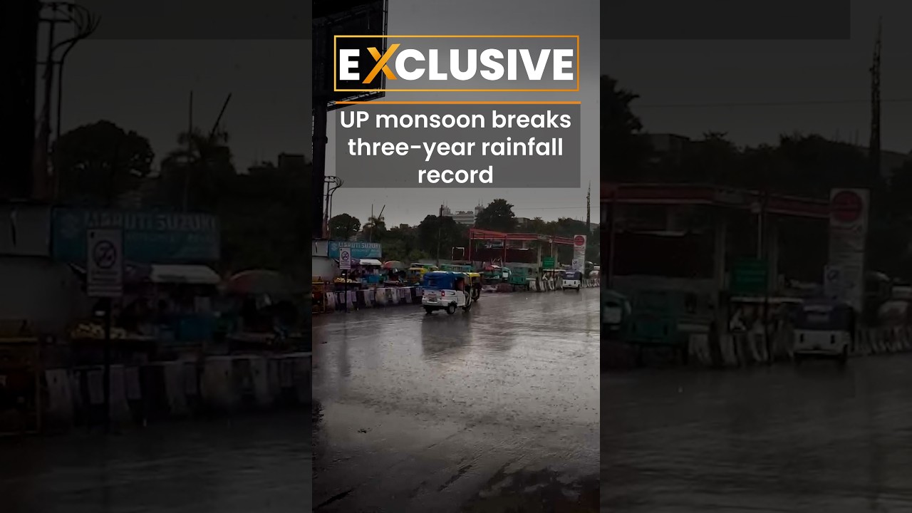 UP gets a rainy August after a dry start: 47 districts on alert in September