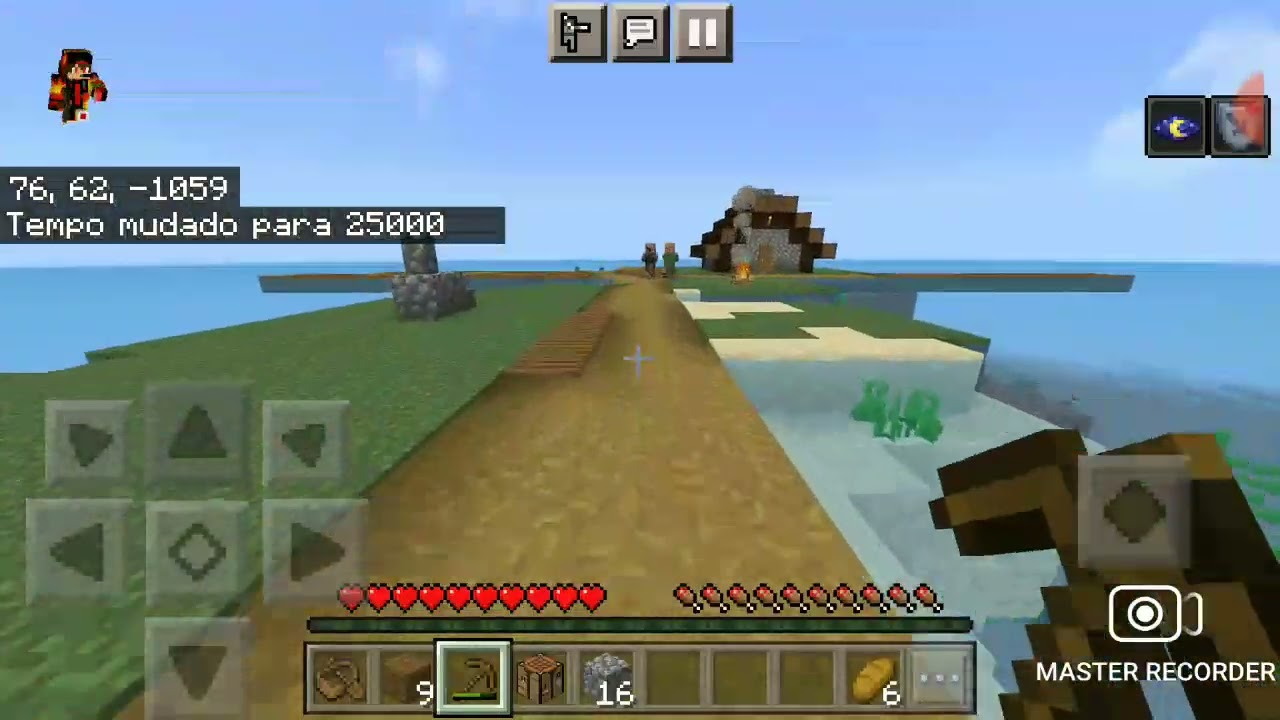 Seed bugada do Minecraft!        (Entra no link na descrição que a seed está lá)