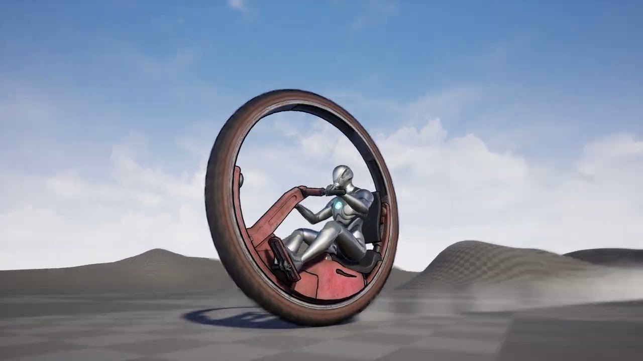 MonoWheel Bike Demo