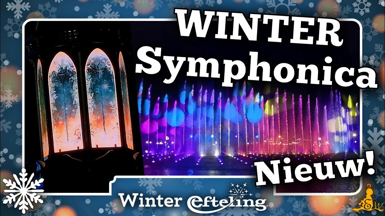 [#Efteling] WINTERVERSIE van AQUANURA Symphonica! ❄️