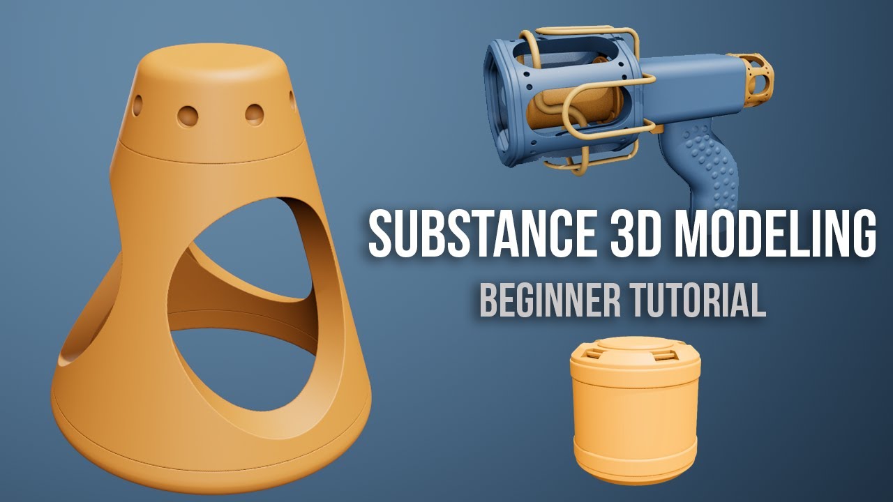 Substance 3D Modeler — начало работы для новичков