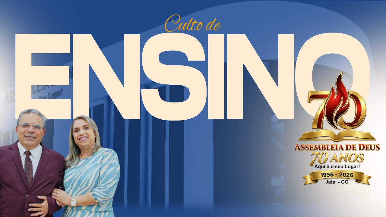 CULTO DE ENSINO DA PALAVRA DEDEUS - 25/02/2026
