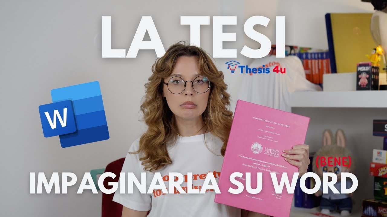 👨‍💻Come si IMPAGINA LA TESI? 🤔 | tutto quello che devi sapere 👆🏼
