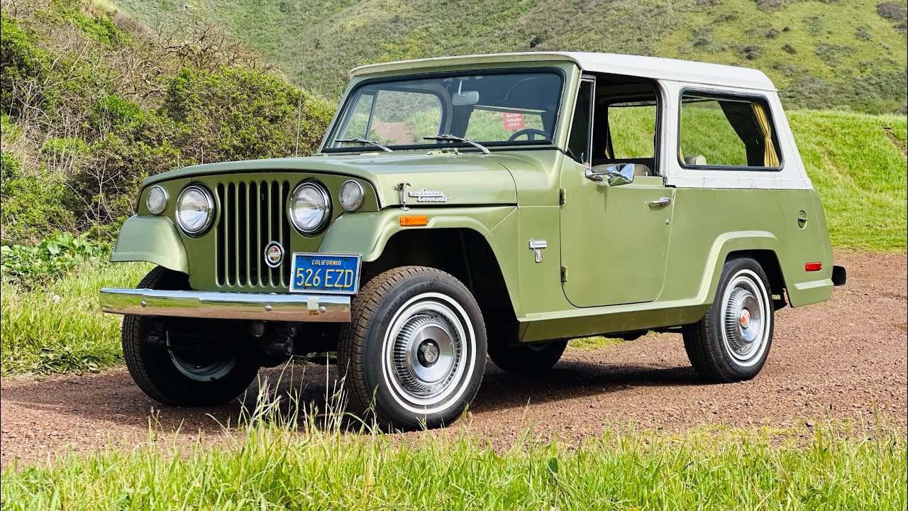1971 Jeepster Commando Dauntless V6￼