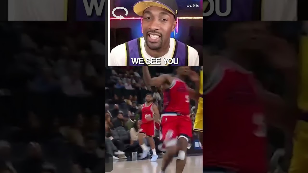 GILBERT ARENAS PREDICTED THE DALTON KNECHT TRADE
