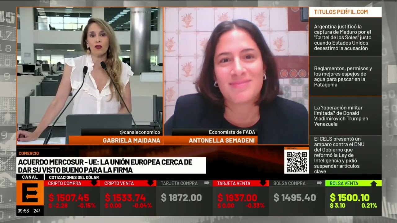 El acuerdo entre el Mercosur y la UE - FADA en Canal E