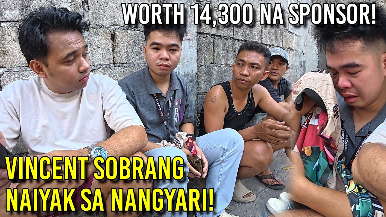 VINCENT SOBRANG NAIYAK SA NANGYARI! NAPAKA LAKING BIYAYA🙏🏻