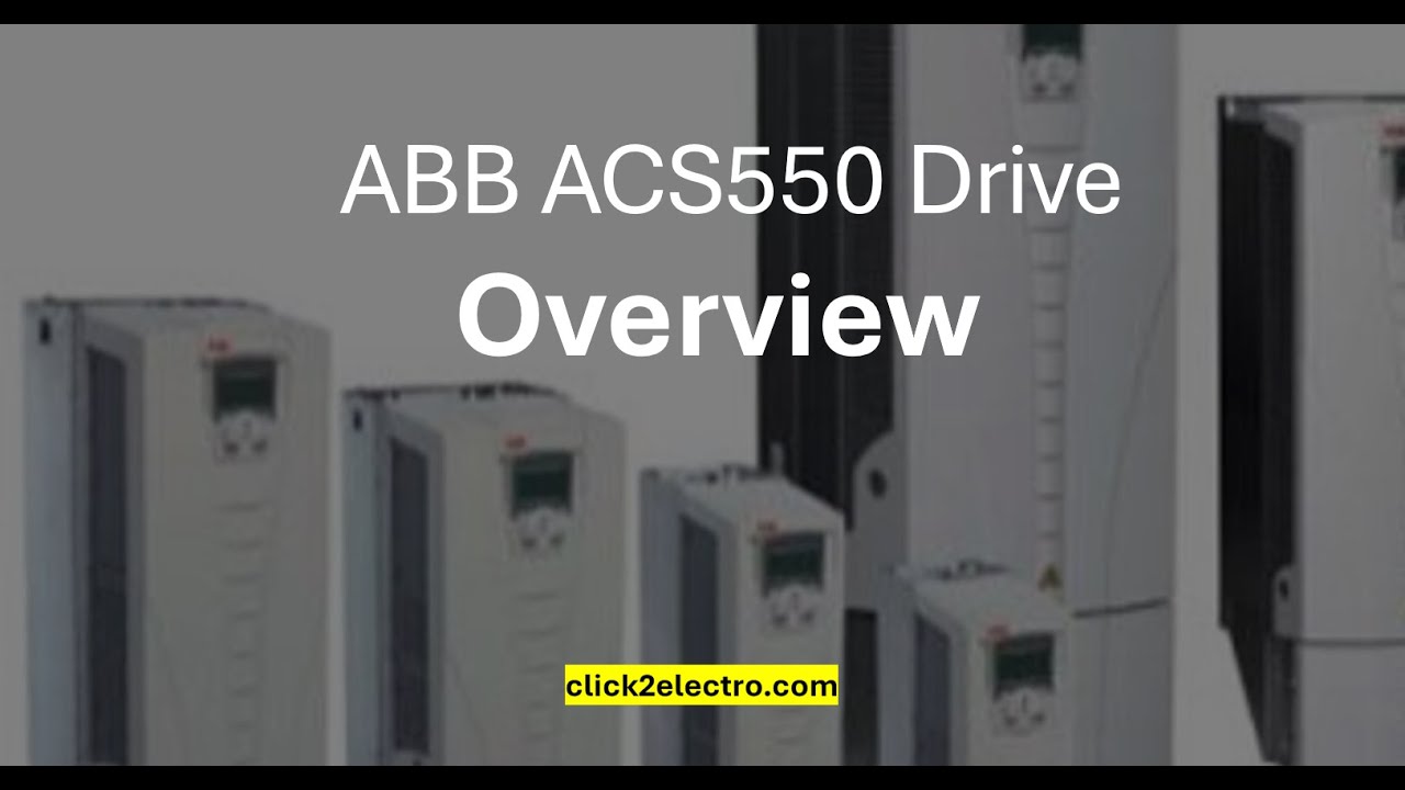 ABB ACS550 Drive Overview in English