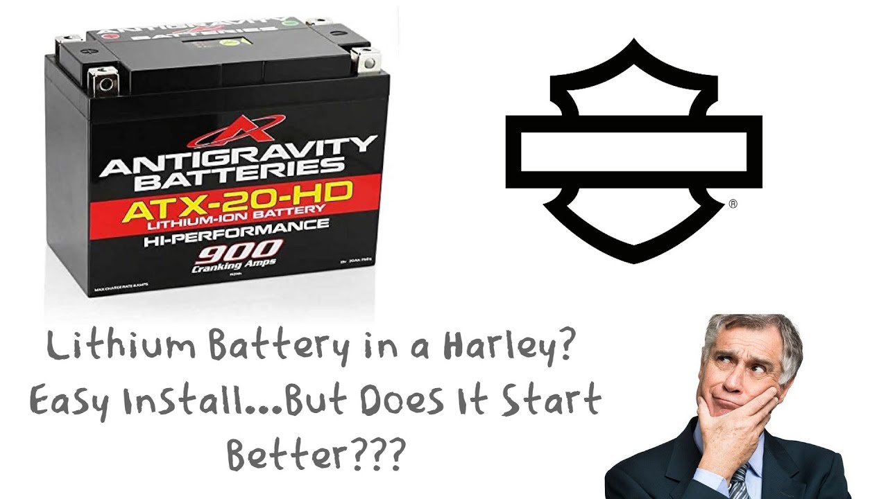 Antigravity Lithium Battery Install - Does It Make The Harley Startup Better?