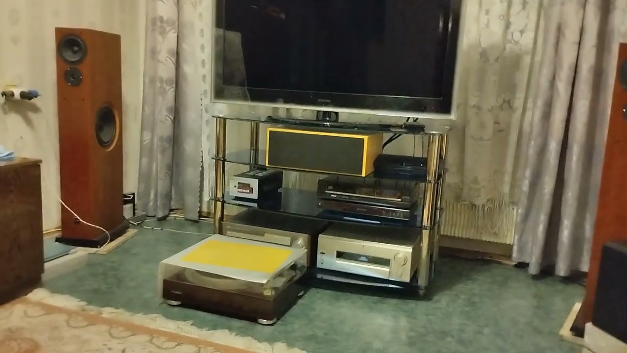Yamaha AX2000a, CD player Вега122-С, Сanton Karat M50 DC modified.